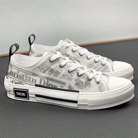 dior newspaper sneaker|christian dior sneakers for women.